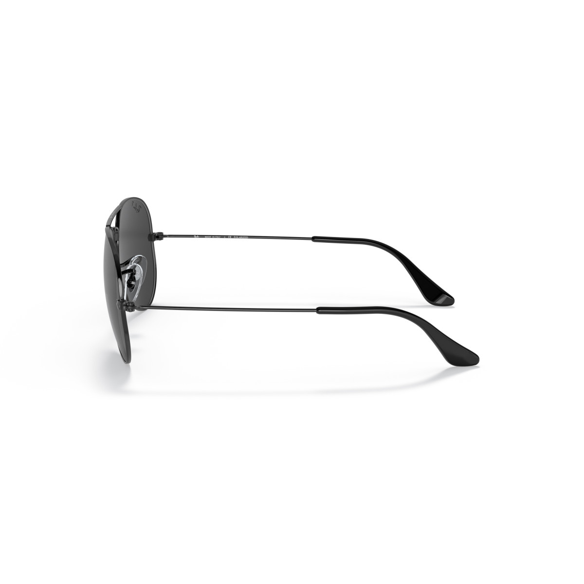 Ray-Ban Aviator Metal Large akiniai | Polarised | Black - Black