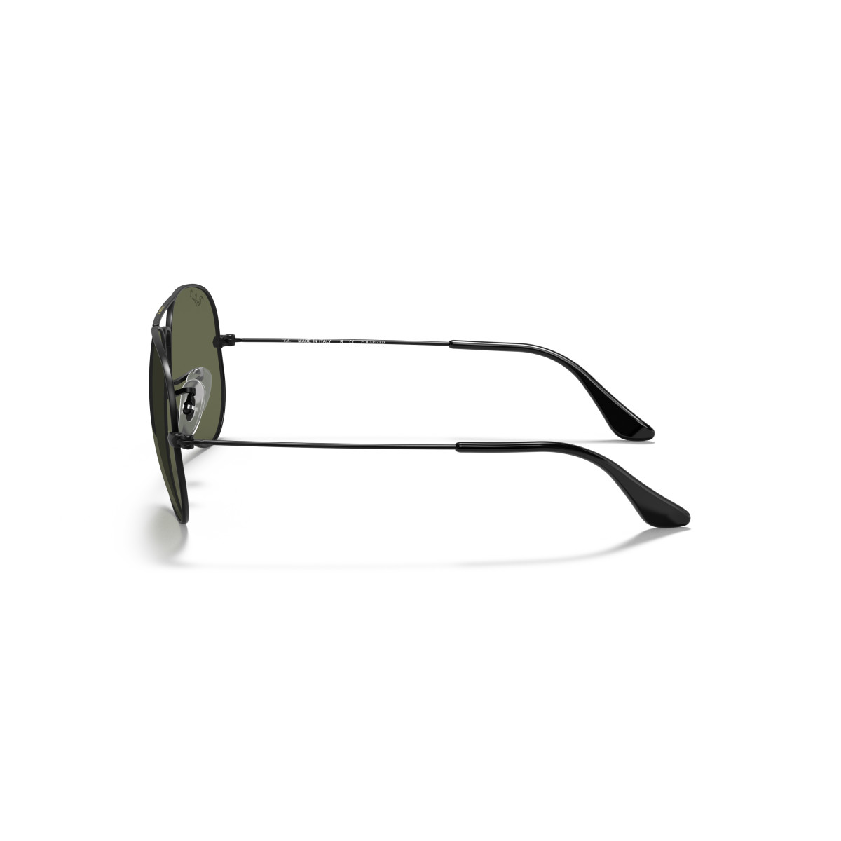 Ray-Ban Aviator Metal Large akiniai | Polarised | Black - G-15 Green