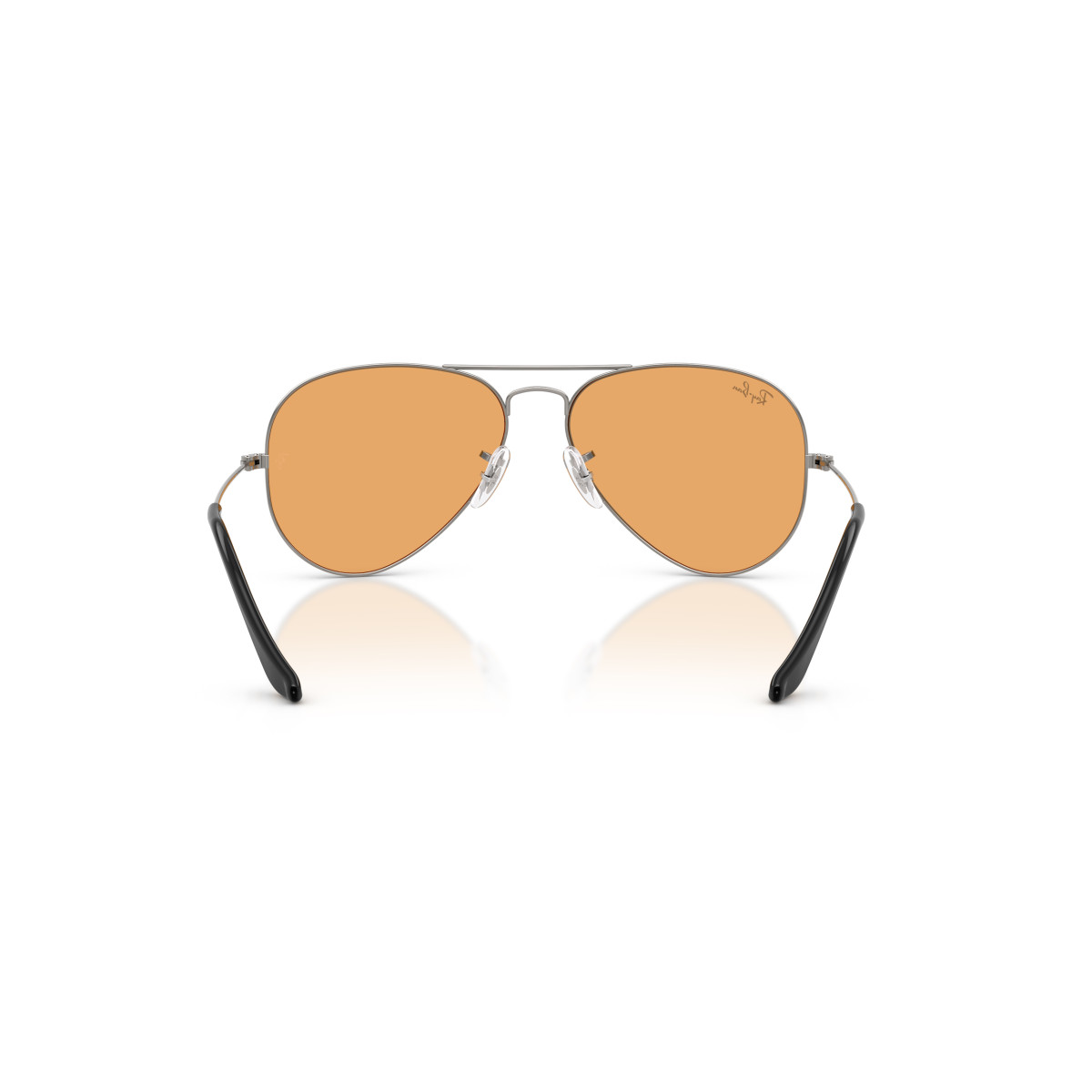 Ray-Ban Aviator Metal Large akiniai | Gunmetal - Orange