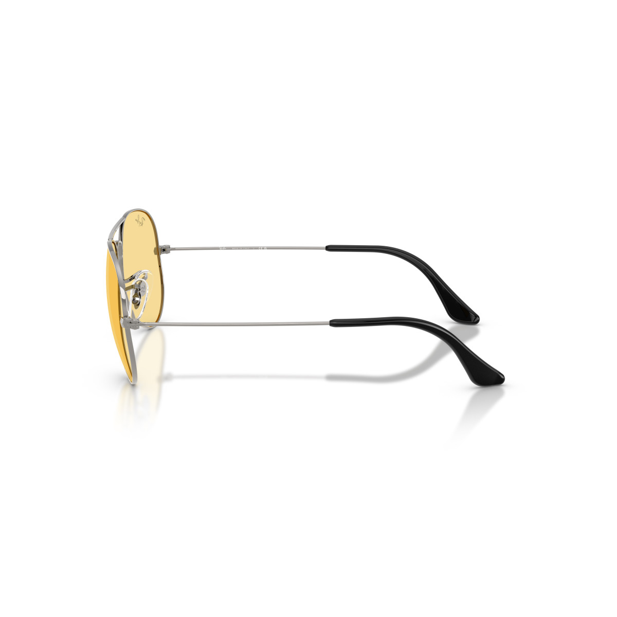 Ray-Ban Aviator Metal Large akiniai | Gunmetal - Yellow