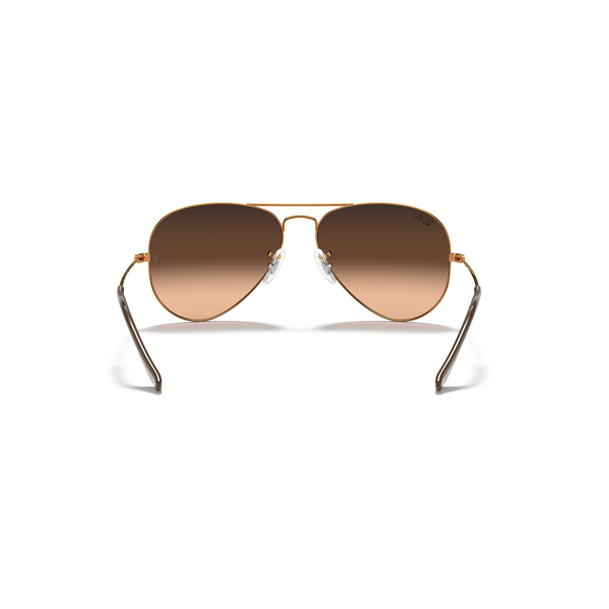 Ray-Ban Aviator Metal Large akiniai | Light Brown - Pink Brown