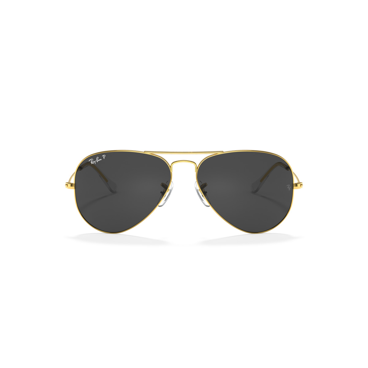 Ray-Ban Aviator Metal Large akiniai | Polarised | Gold - Black 