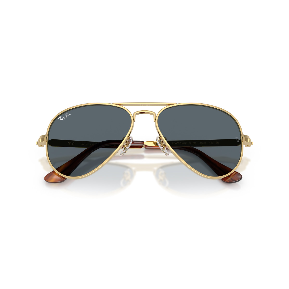 Ray-Ban Aviator Metal Max Sunglasses | Arista Gold - Blue