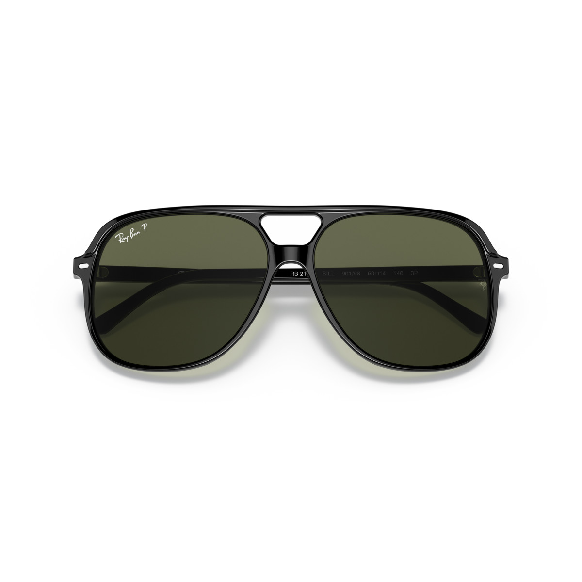 Ray-Ban Bill akiniai | Polarised | Black - G-15 Green