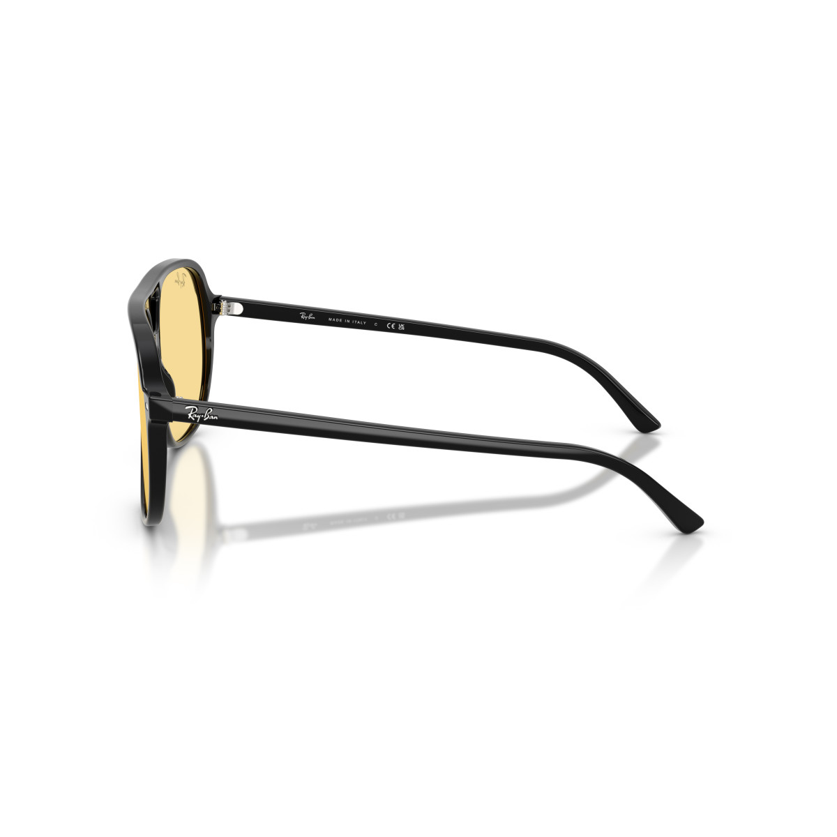 Ray-Ban Bill akiniai | Black - Yellow
