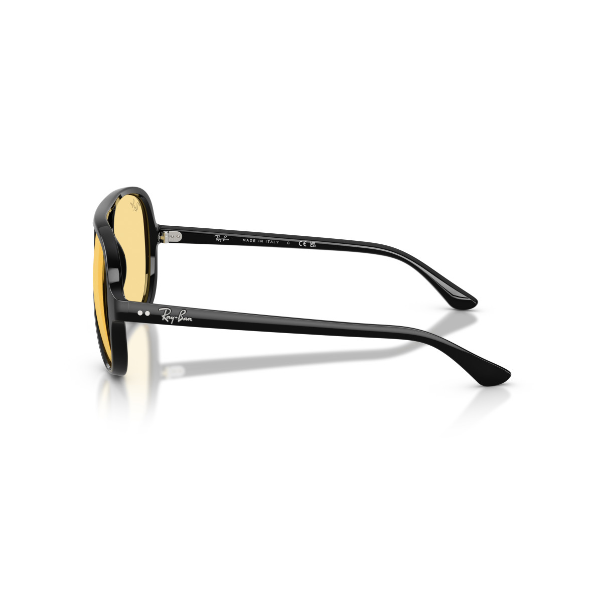 Ray-Ban Cats 5000 Classic akiniai | Black - Yellow