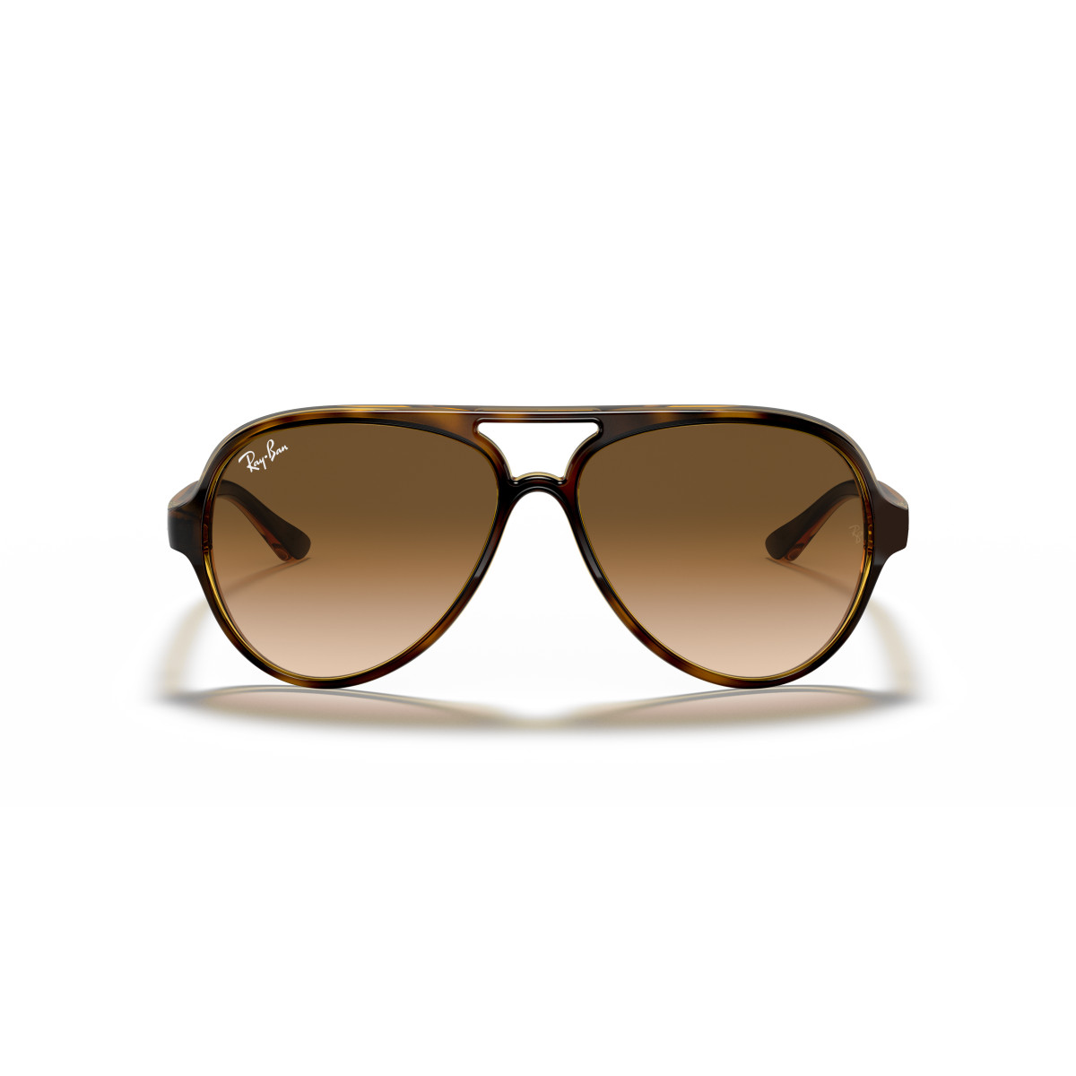 Ray-Ban Cats 5000 Classic akiniai | Light Havana - Light Brown Gradient