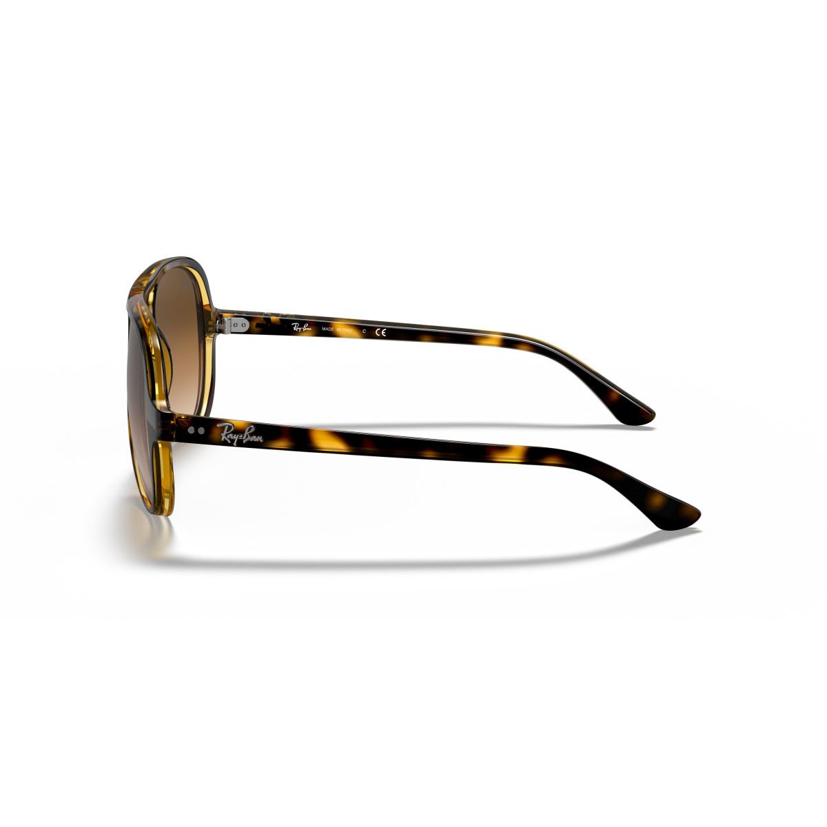 Ray-Ban Cats 5000 Classic akiniai | Light Havana - Light Brown Gradient