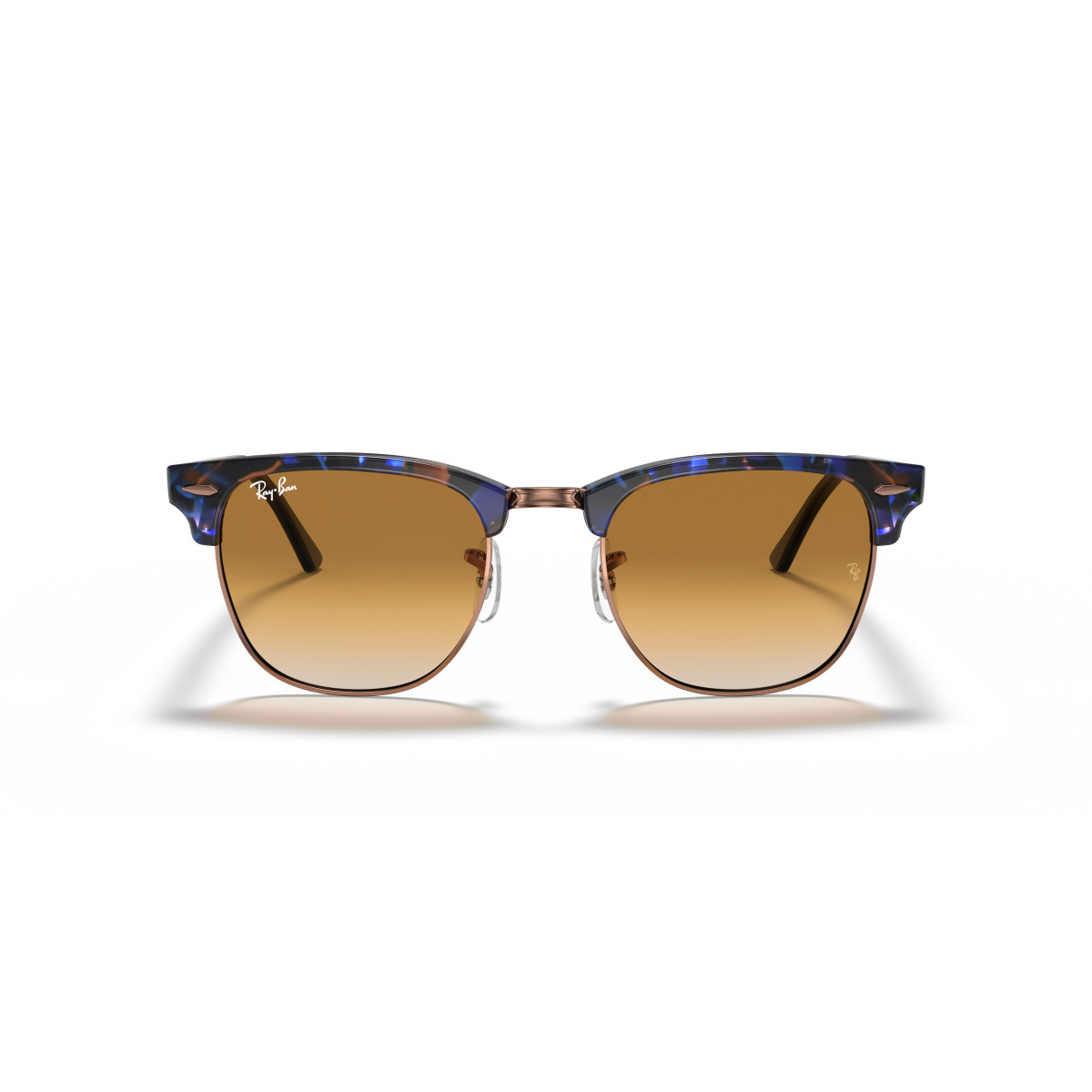 Ray-Ban Clubmaster Classic akiniai | Brown Blue - Light Brown Gradient