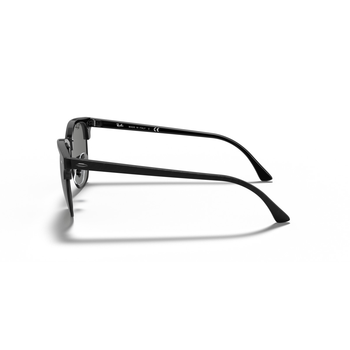Ray-Ban Clubmaster Classic Sunglasses | Polarised | Black - Dark Grey