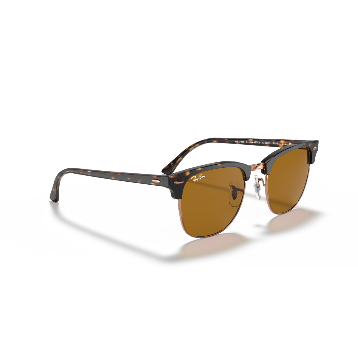 Ray-Ban Clubmaster Classic akiniai | Brown Blue - B-15 Brown