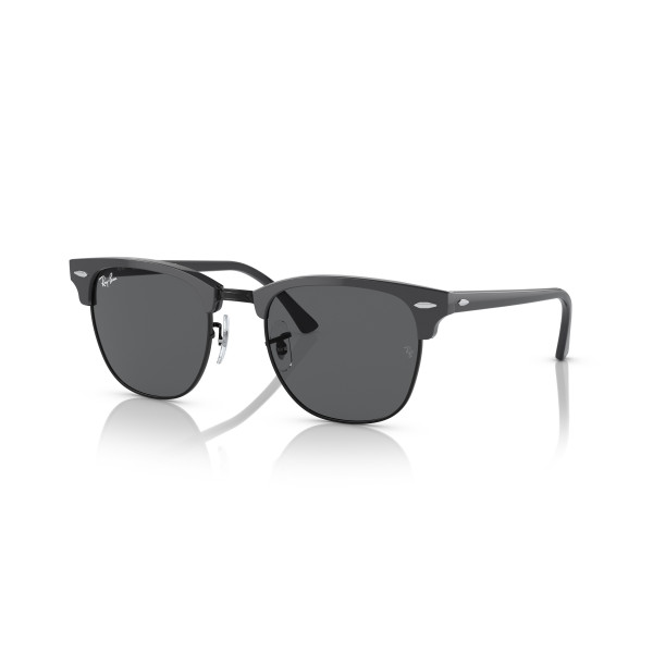 Ray-Ban Clubmaster Classic Sunglasses | Grey on Black - Dark Grey