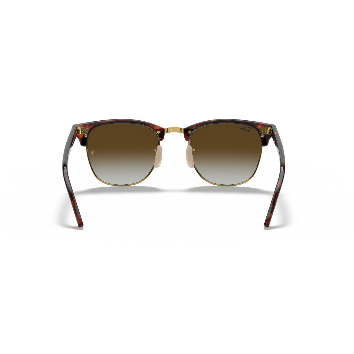 Ray-Ban Clubmaster Flash Lenses Sunglasses | Brown Blue - B-15 Brown