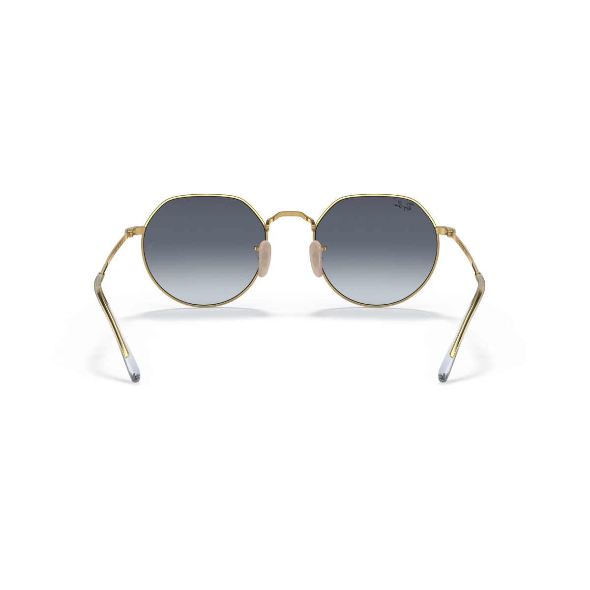 Ray-Ban Jack akiniai | Polished Arista Gold - Blue Grey