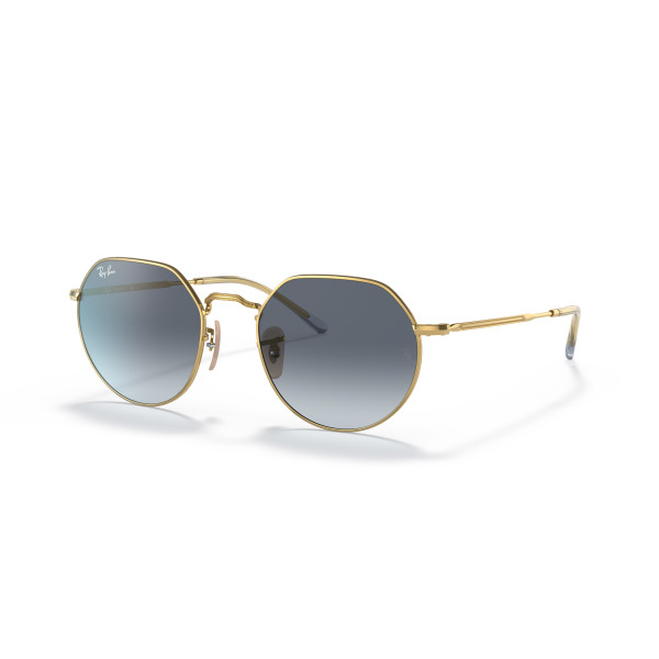 Ray-Ban Jack akiniai | Polished Arista Gold - Blue Grey Ray-Ban Jack akiniai | Polished Arista Gold - Blue Grey