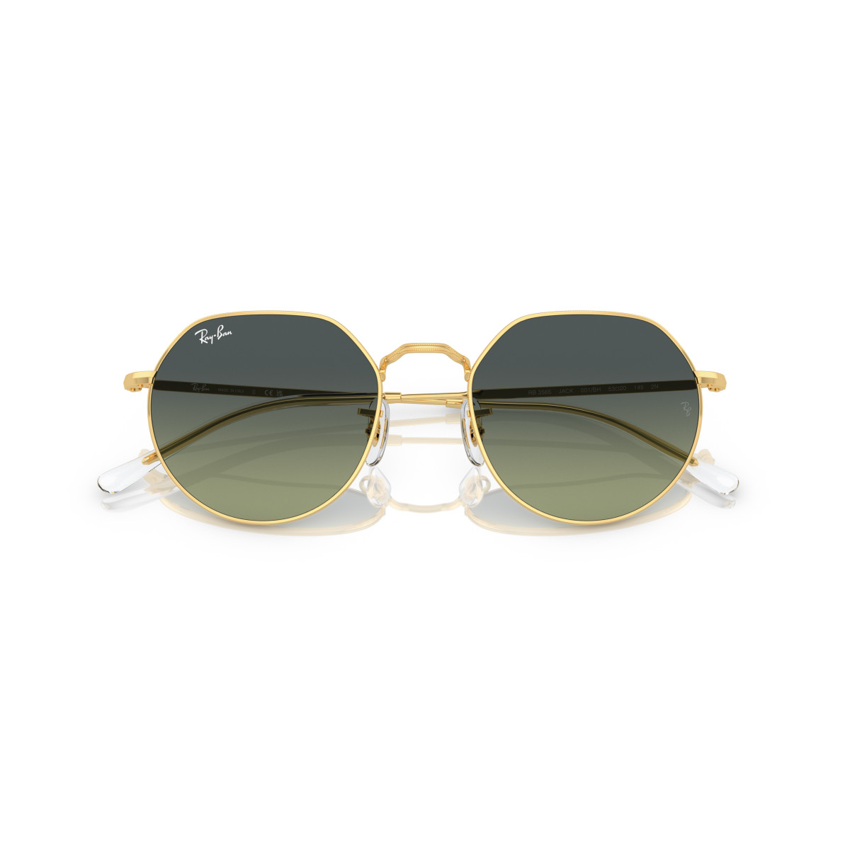 Ray-Ban Jack akiniai | Arista Gold - Green Vintage