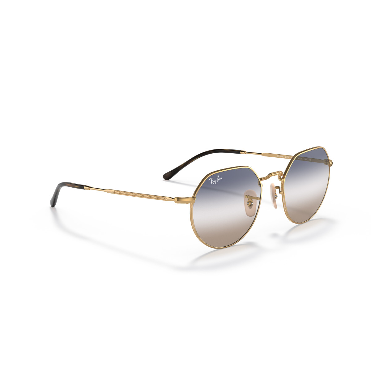 Ray-Ban Jack akiniai | Arista Gold - Clear Blue