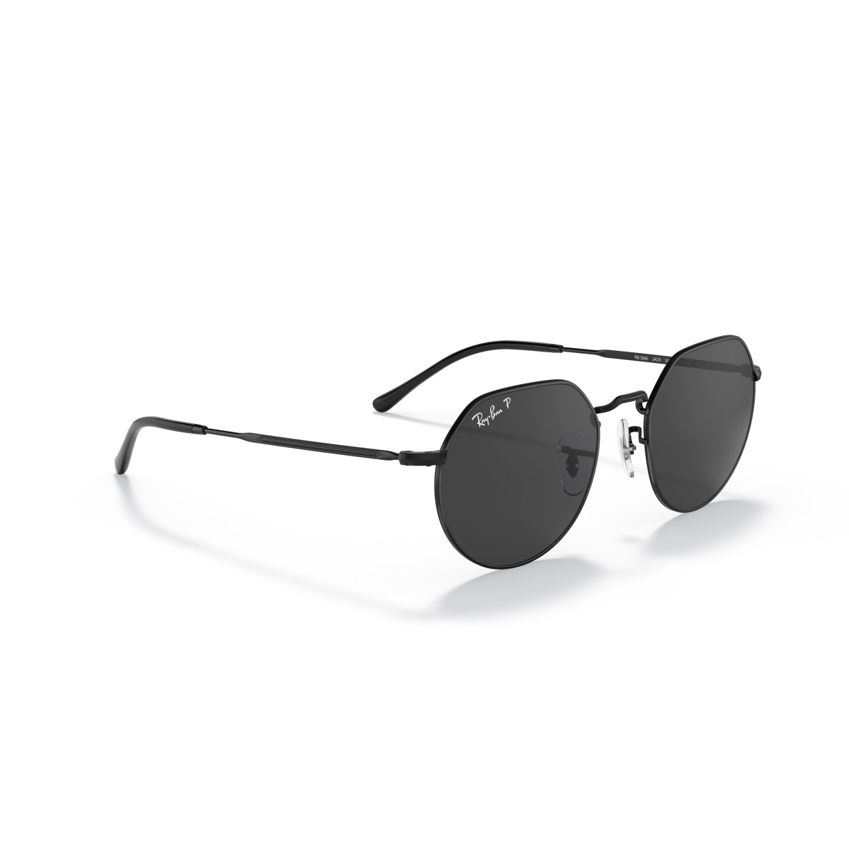 Ray-Ban Jack akiniai | Polarised | Black - Black