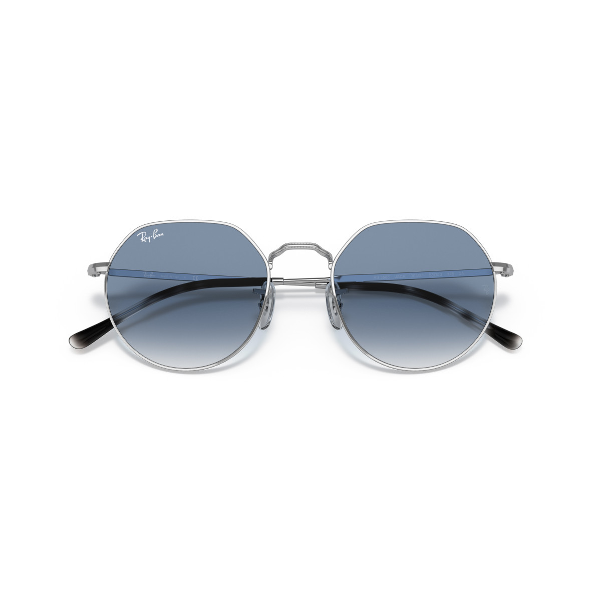 Ray-Ban Jack Sunglasses | Silver - Blue