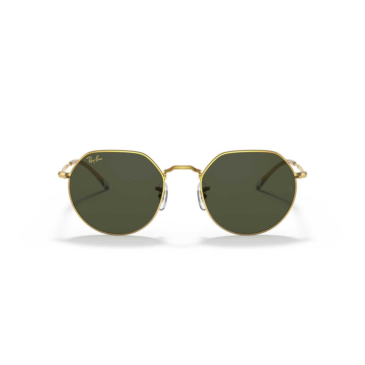 Ray-Ban Jack akiniai | Gold - Green