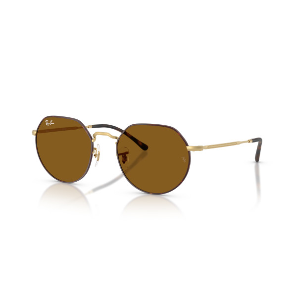 Ray-Ban Jack akiniai | Matt Havana On Matt Arista Gold - Brown Ray-Ban Jack akiniai | Matt Havana On Matt Arista Gold - Brown