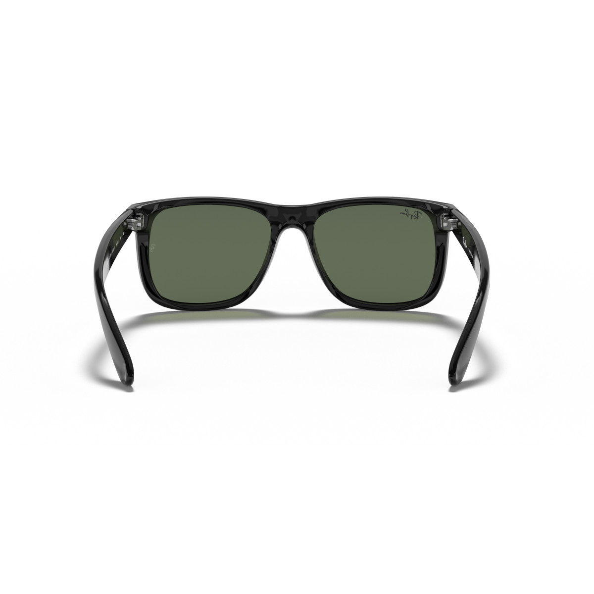 Ray-Ban Justin Classic Sunglasses | Black - Dark Green