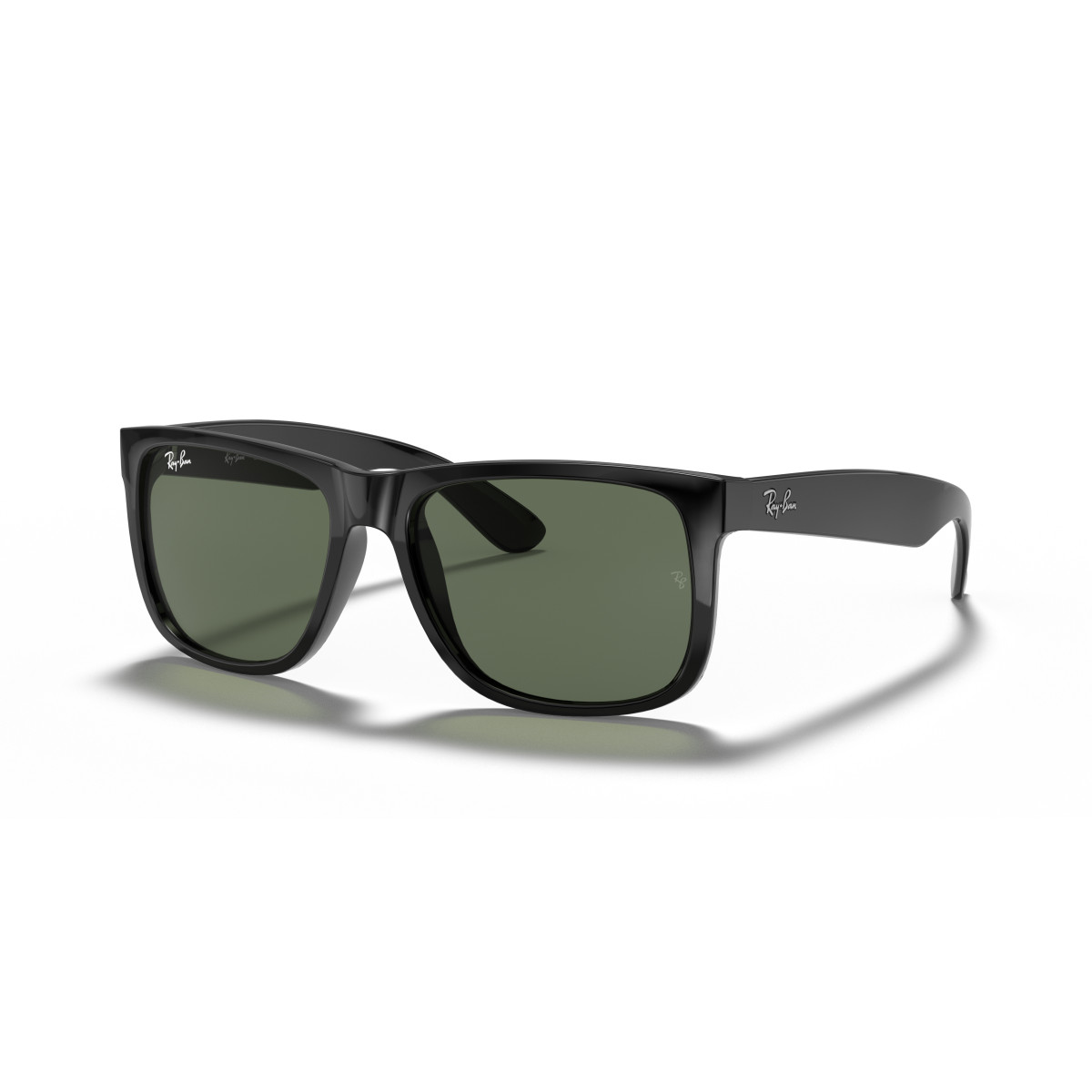 Ray-Ban Justin Classic Sunglasses | Black - Dark Green