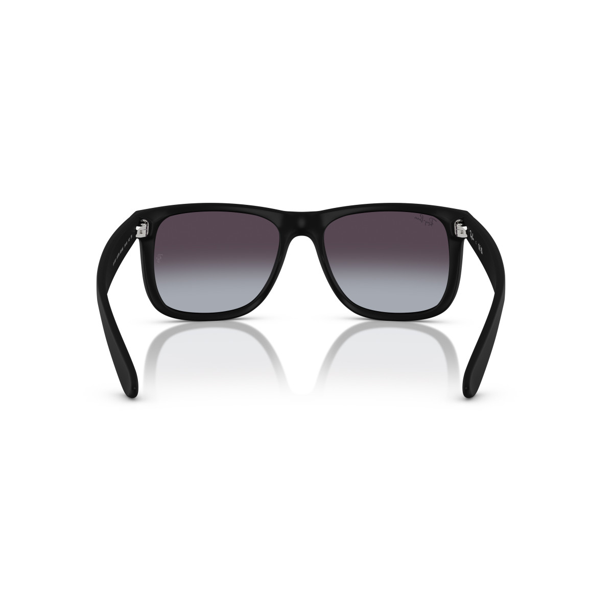 Ray-Ban Justin Classic akiniai | Rubber Black - Dark Grey