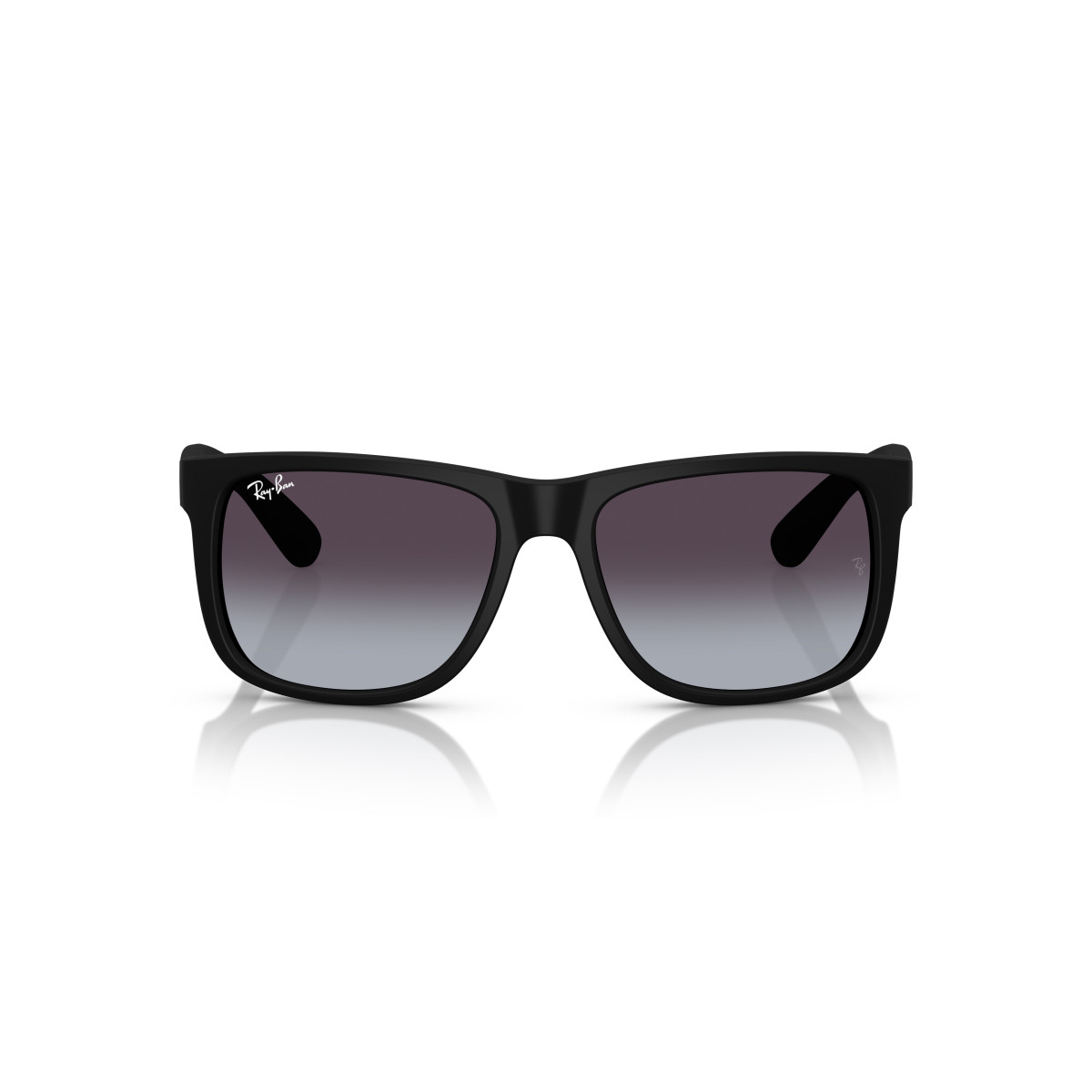 Ray-Ban Justin Classic akiniai | Rubber Black - Dark Grey