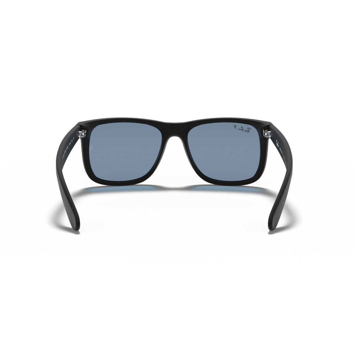 Ray-Ban Justin Classic akiniai | Polarized | Rubber Black - Dark Blue