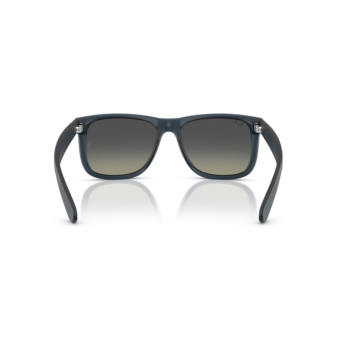 Ray-Ban Justin Classic akiniai | Rubber Blue - Gradient Grey