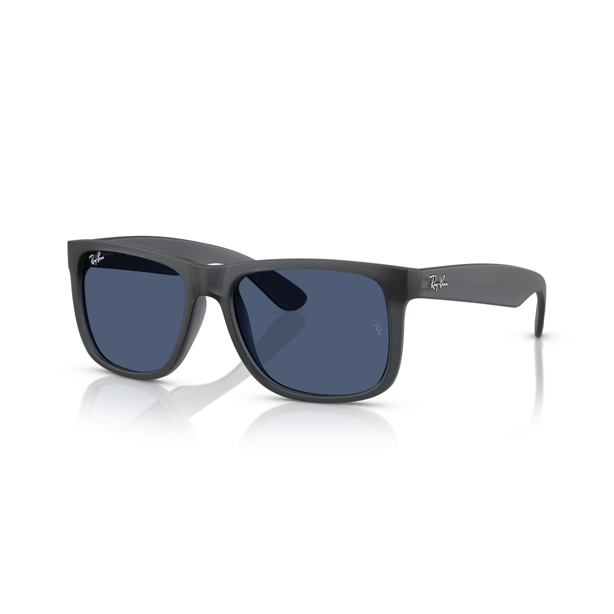 Ray-Ban Justin Classic Sunglasses | Opal Grey - Dark Blue