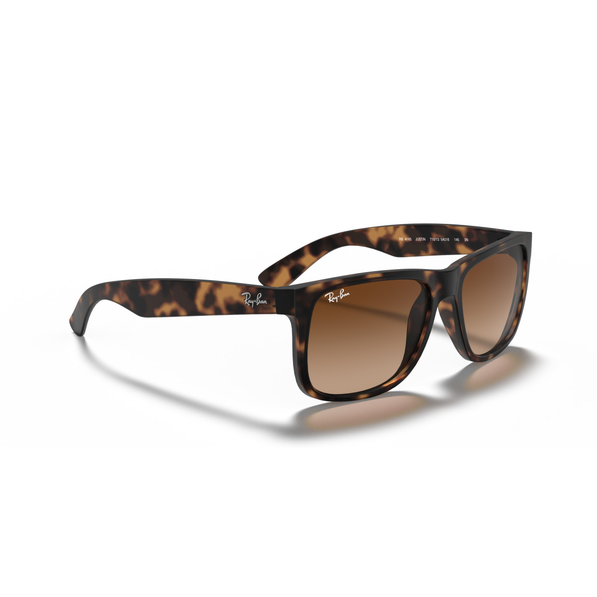 Ray-Ban Justin Classic akiniai | Havana - Dark Brown