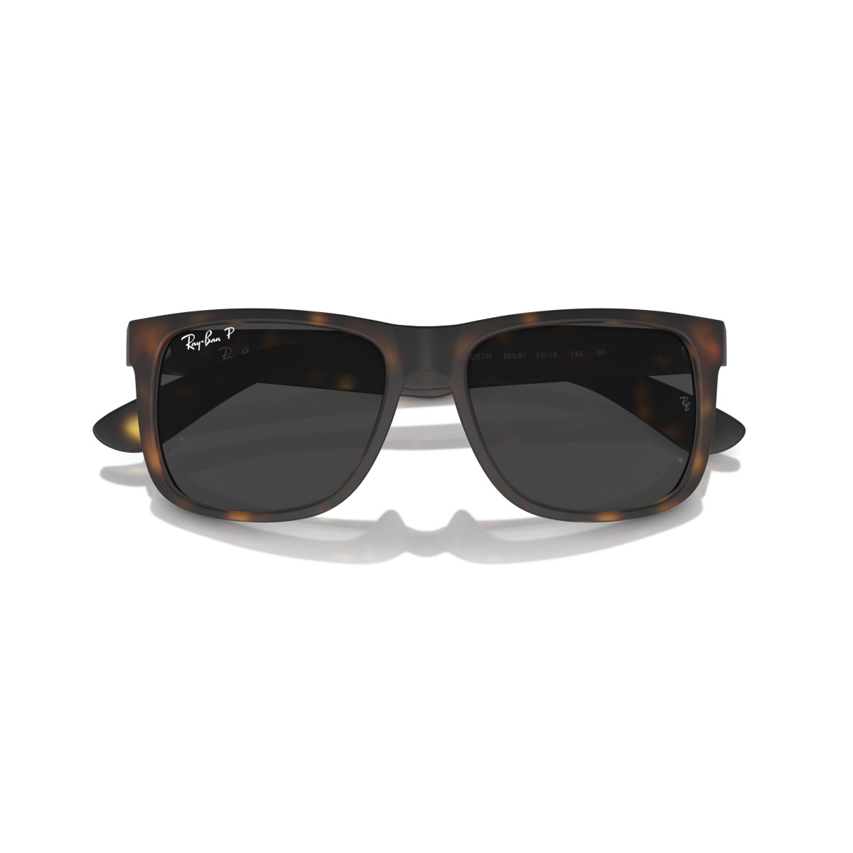 Ray-Ban Justin Classic akiniai | Polarized | Havana - Dark Grey