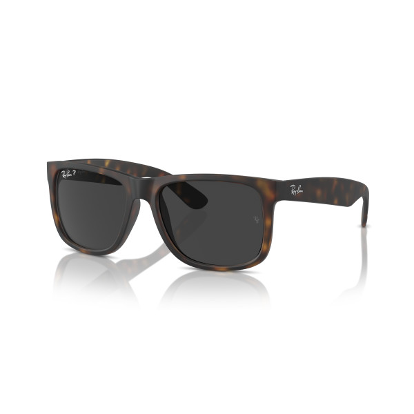 Ray-Ban Justin Classic akiniai | Polarized | Havana - Dark Grey