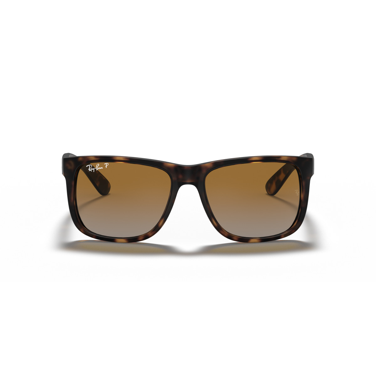 Ray-Ban Justin Classic akiniai | Polarized | Havana - Brown Grey