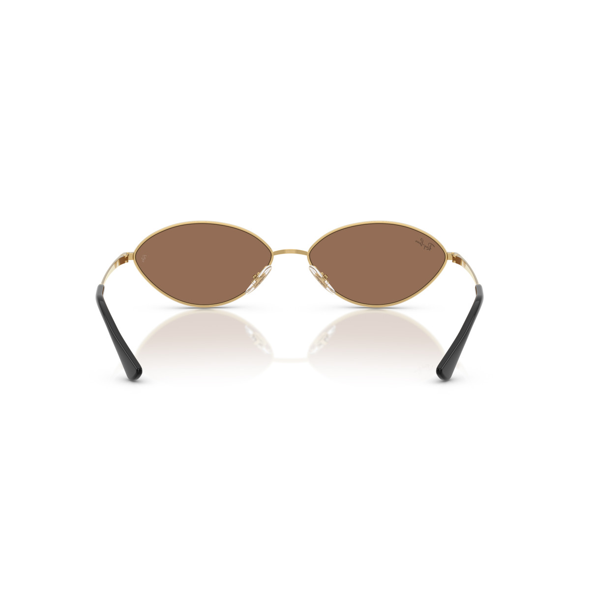 Ray-Ban Kai Sunglasses | Gold - Dark Brown