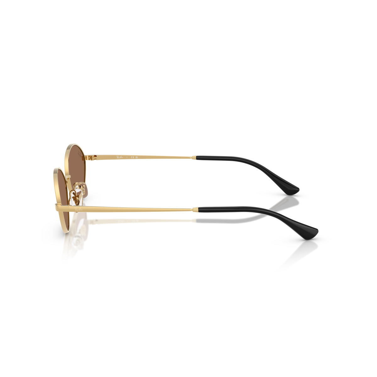Ray-Ban Kai Sunglasses | Gold - Dark Brown