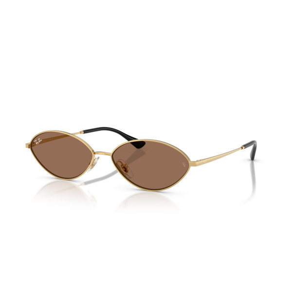 Ray-Ban Kai akiniai | Gold - Dark Brown