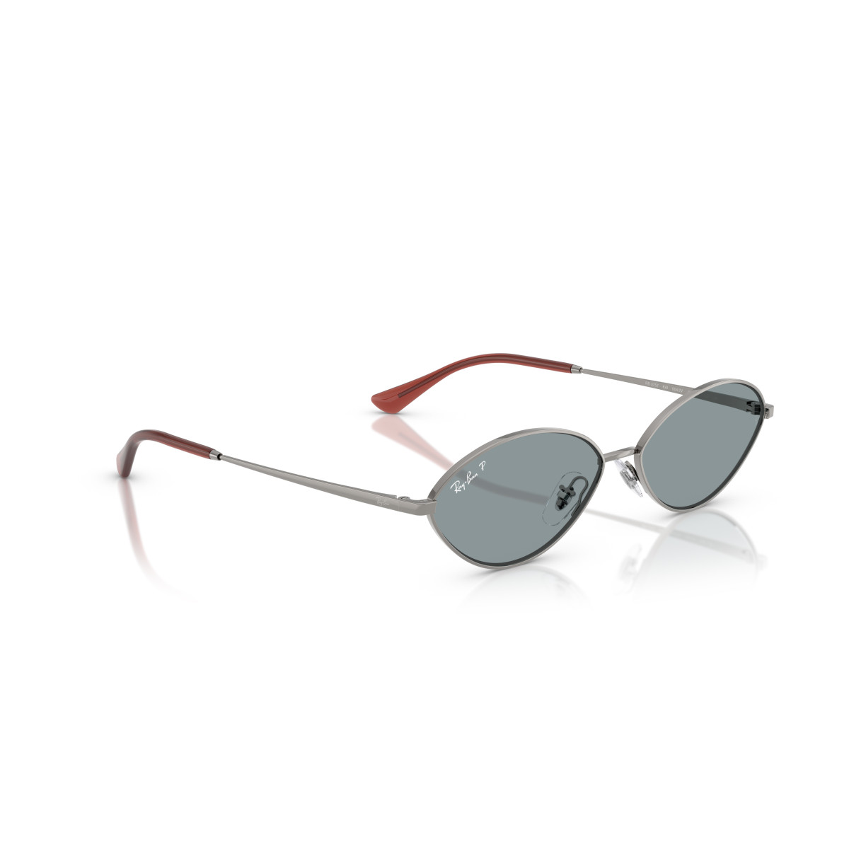 Ray-Ban Kai akiniai | Polarised | Gunmetal - Azure