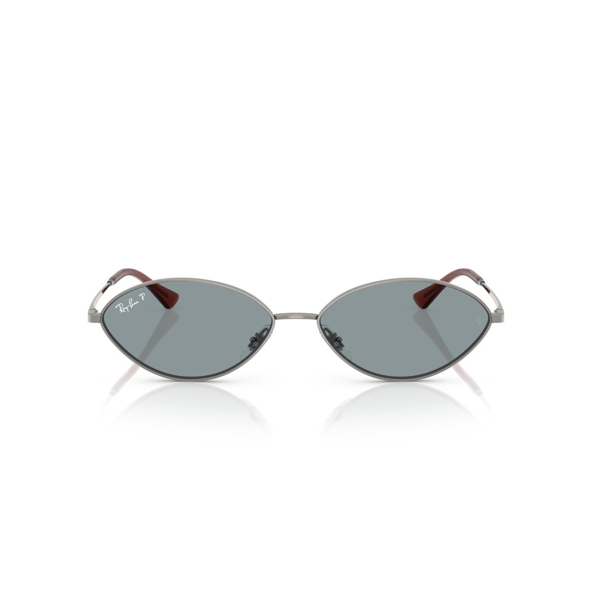 Ray-Ban Kai akiniai | Polarised | Gunmetal - Azure