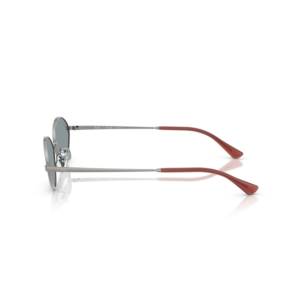 Ray-Ban Kai akiniai | Polarised | Gunmetal - Azure