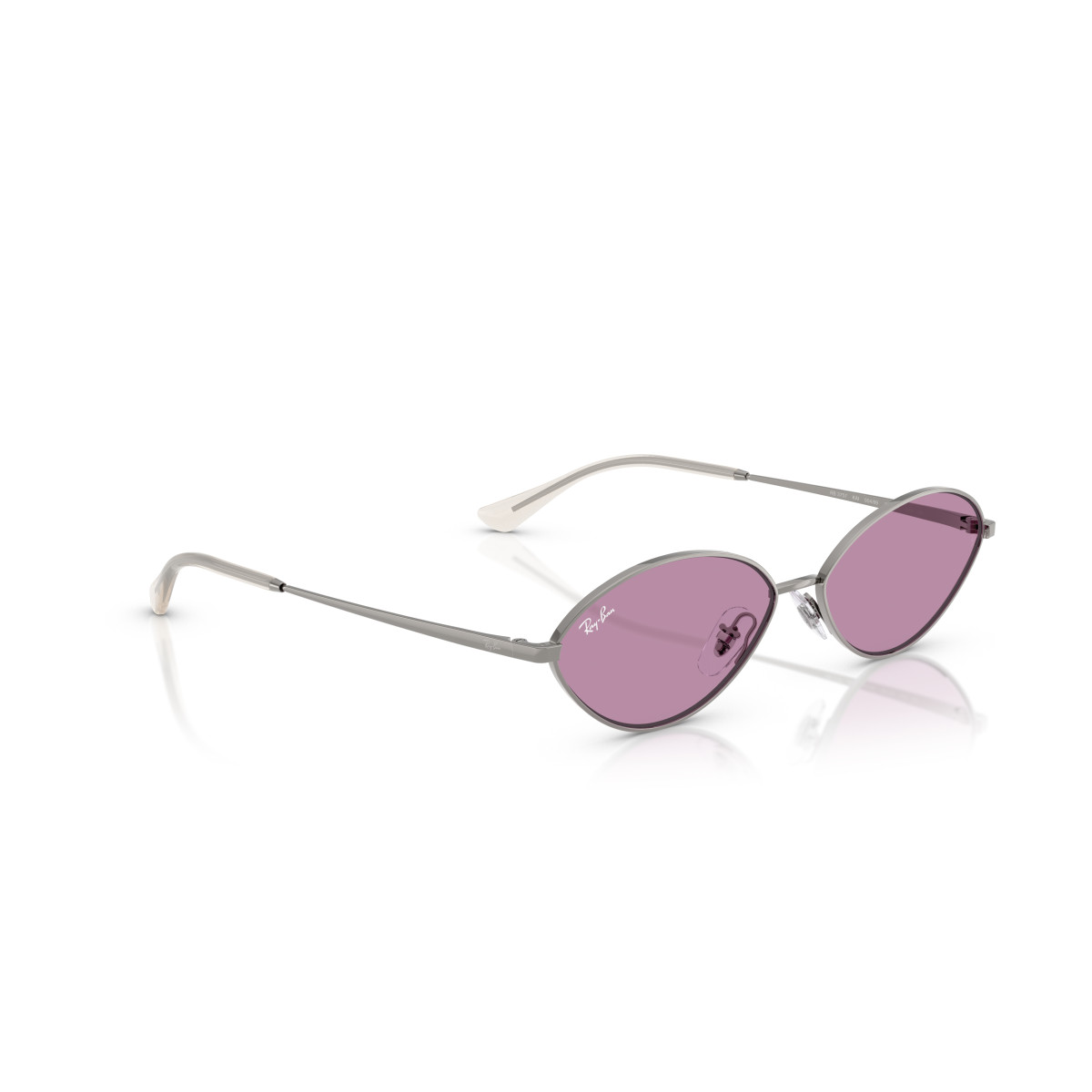 Ray-Ban Kai akiniai | Gunmetal - Dark Violet