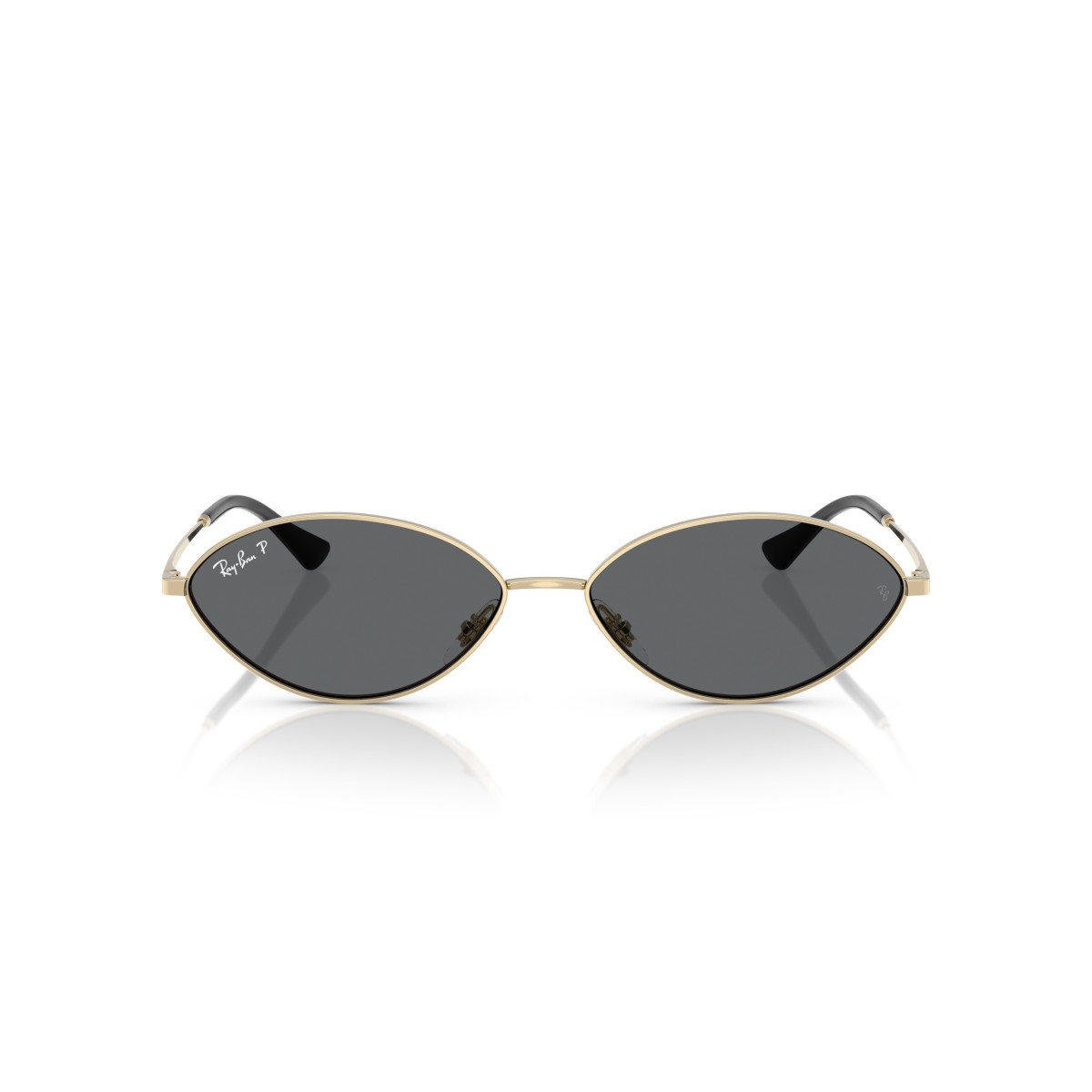 Ray-Ban Kai akiniai | Polarised | Pale Gold - Dark Grey
