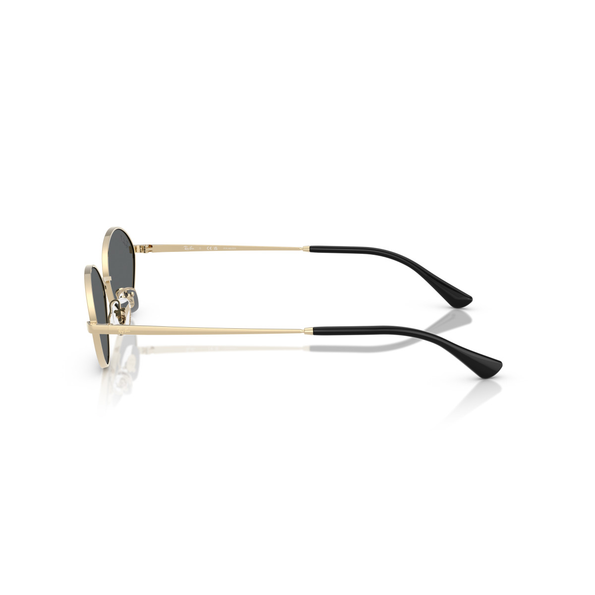 Ray-Ban Kai akiniai | Polarised | Pale Gold - Dark Grey