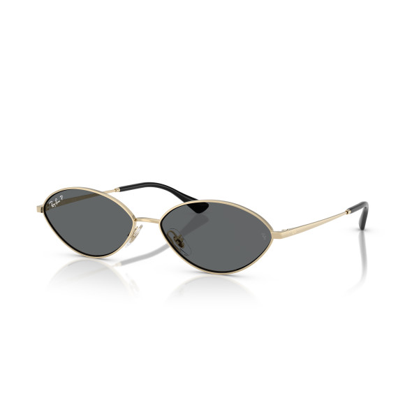 Ray-Ban Kai akiniai | Polarised | Pale Gold - Dark Grey