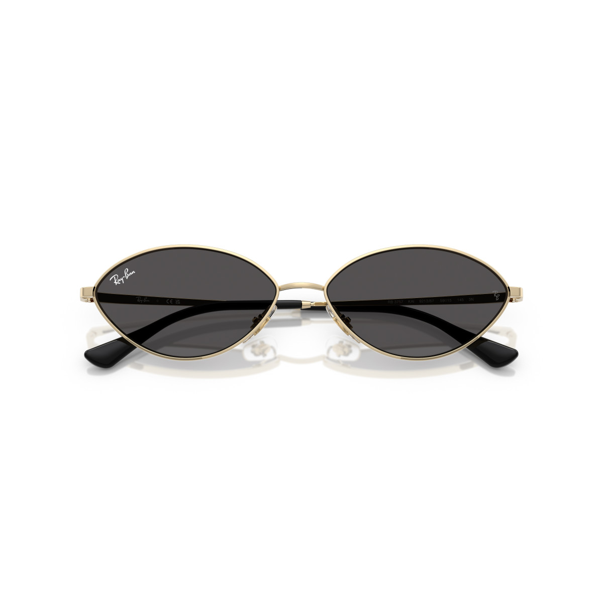 Ray-Ban Kai Sunglasses | Pale Gold - Dark Grey
