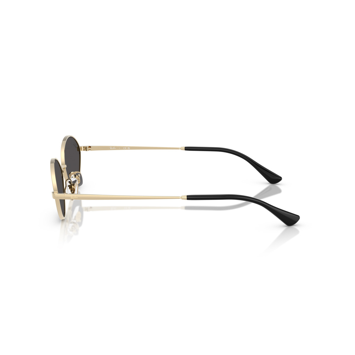 Ray-Ban Kai Sunglasses | Pale Gold - Dark Grey