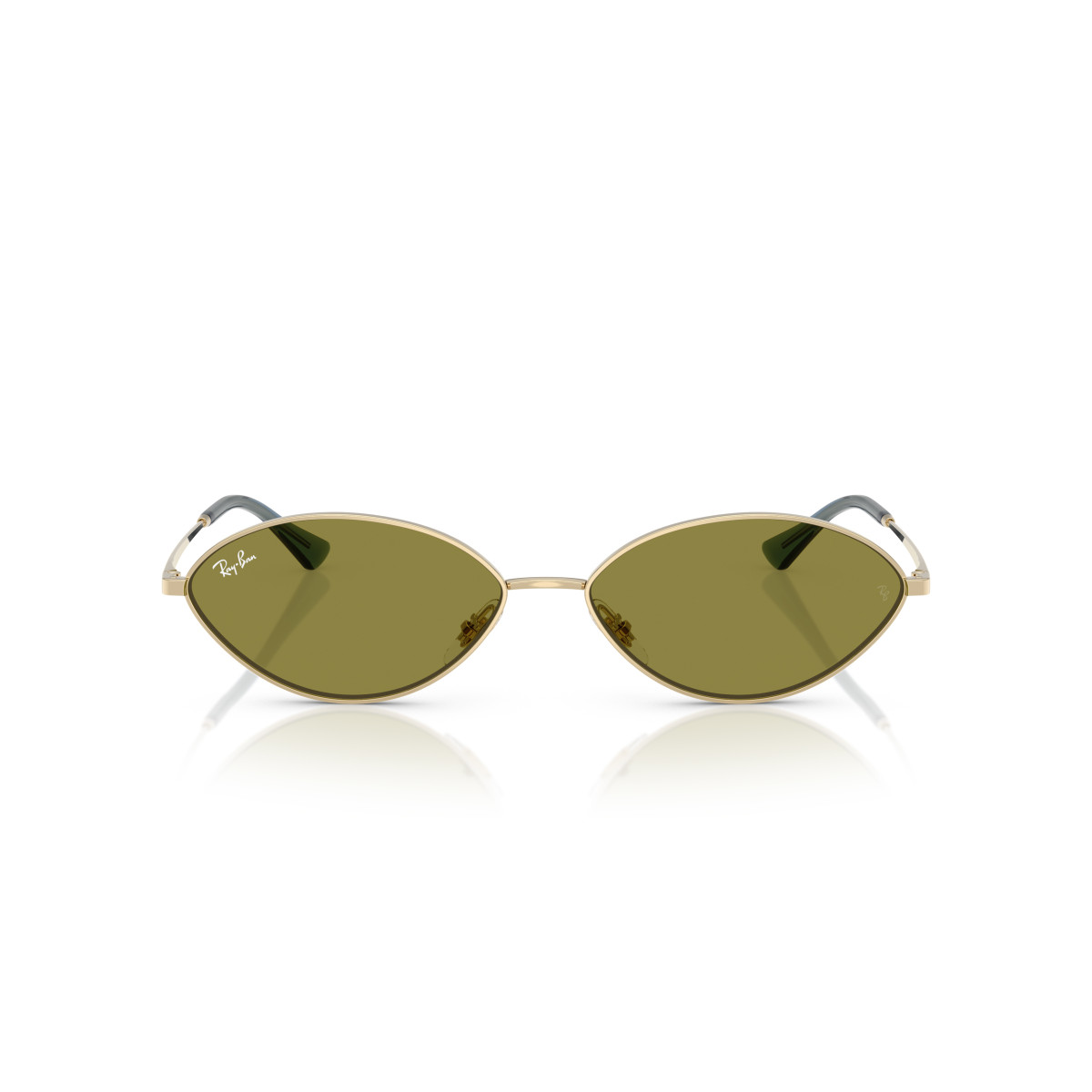 Ray-Ban Kai akiniai | Pale Gold - Green