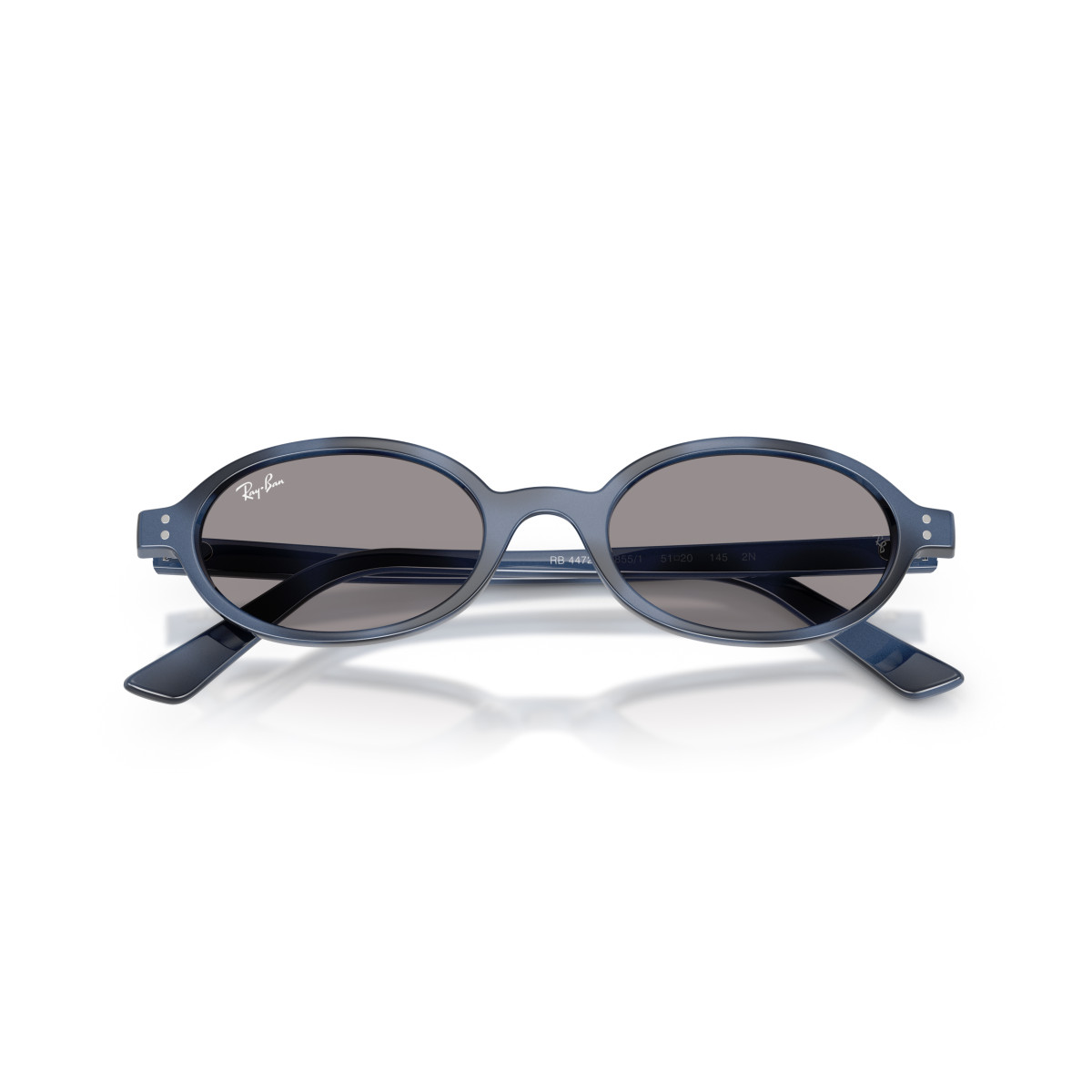 Ray-Ban Khal Small akiniai | Blue Havana - Grey